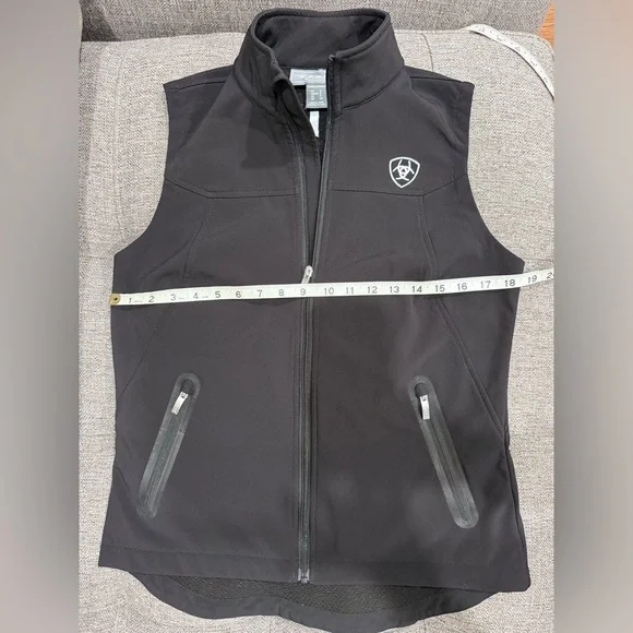 Ariat Black Softshell Women’s Vest with Logo Size Small ref 10020762 - Picture 4 of 12